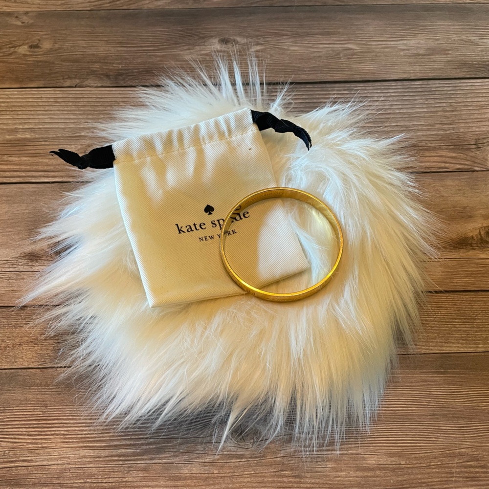 Kate Spade Heart of Gold Bangle Bracelet